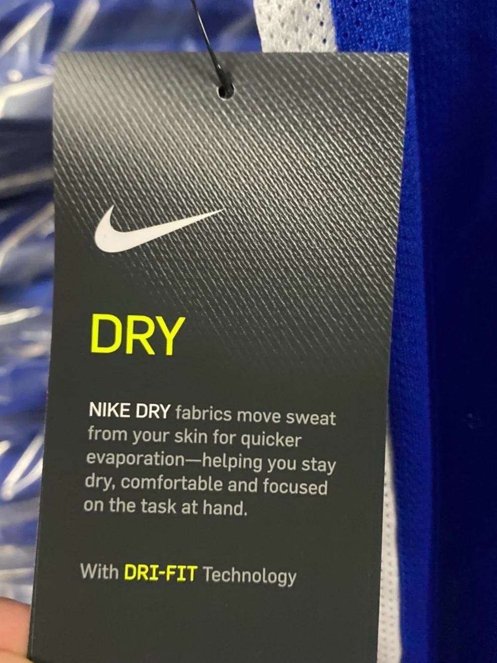 Nike Derby III Soccer Jersey NWT Kids Small Blue/White DRI-FIT CW3834-480